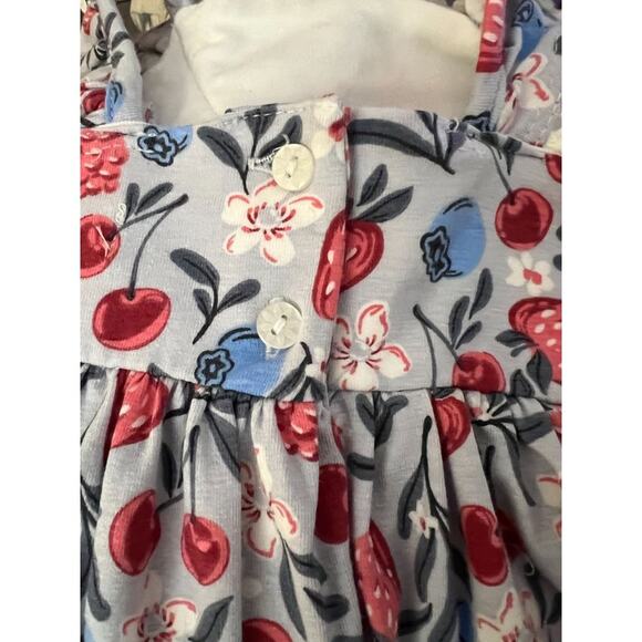 Tommy Bahama Cotton Dress Cherry Berries Size 2T Set of 2 available Twin… - Picture 2 of 6